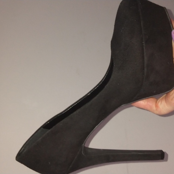 Jessica Simpson 9 1/2 women's black heel - Picture 14 of 17